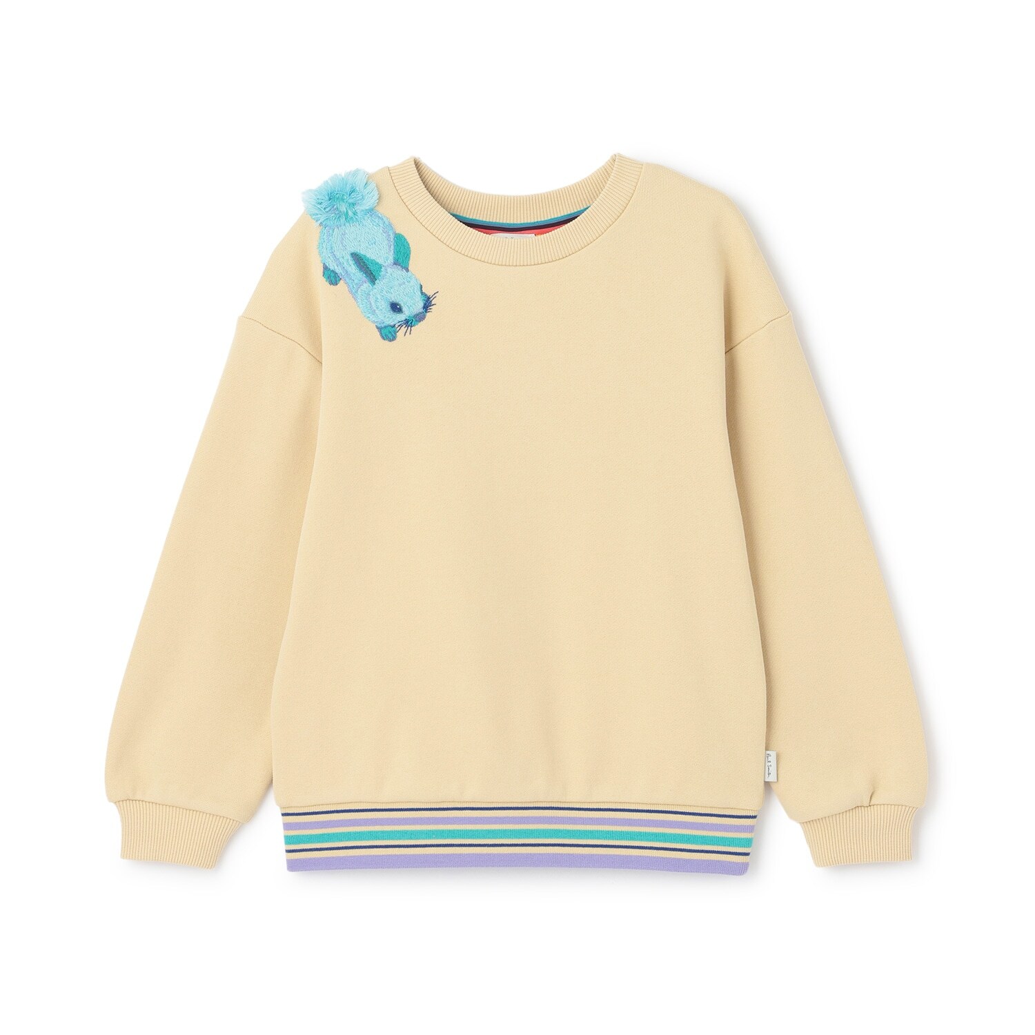 肩のりラビット裏毛プルオーバー