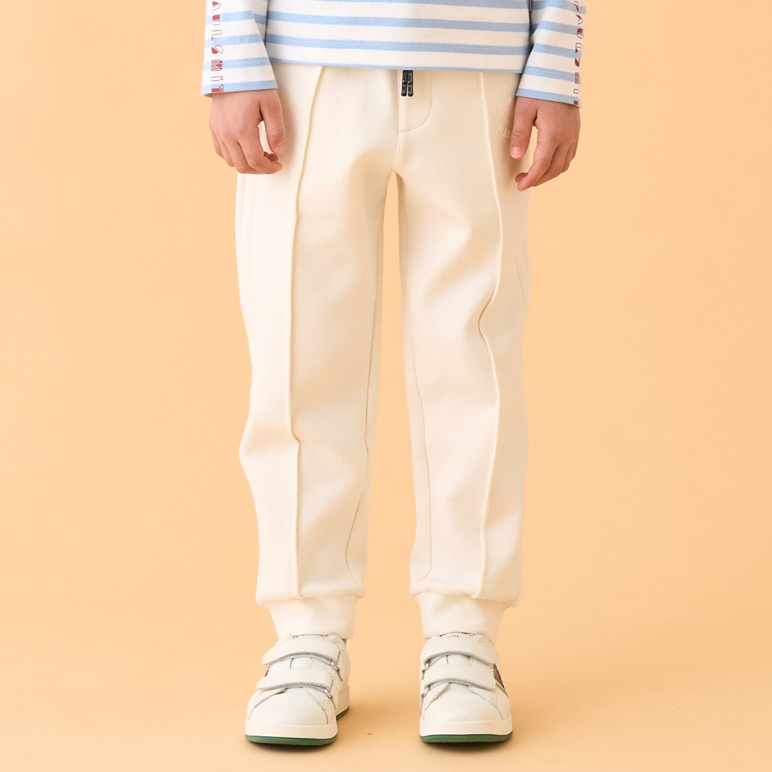 PS HAPPYダンボールニットロングパンツ