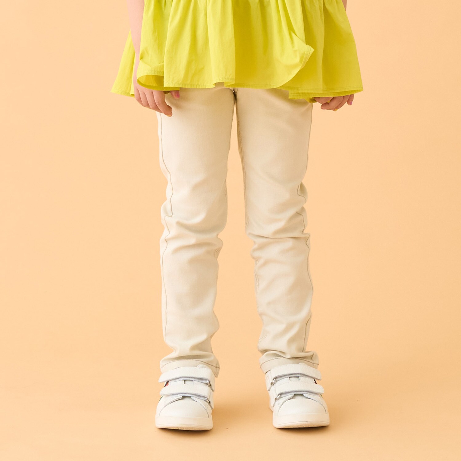 PS HAPPYデニムスキニーロングパンツ