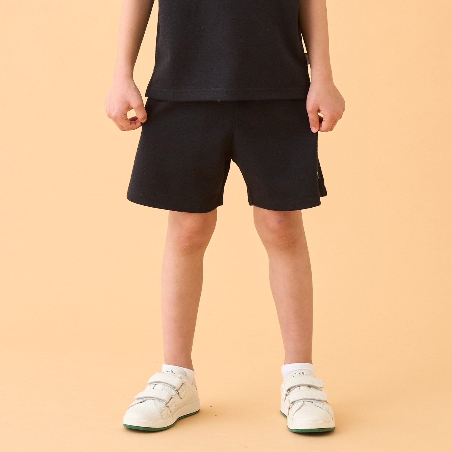 アーティストストライプリブショートパンツ