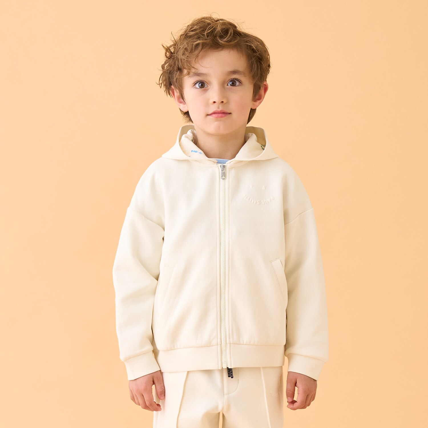 PS HAPPYダンボールジップパーカ