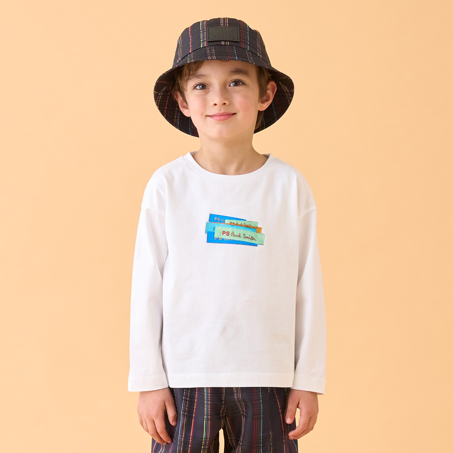 Tag Collage長袖Tシャツ