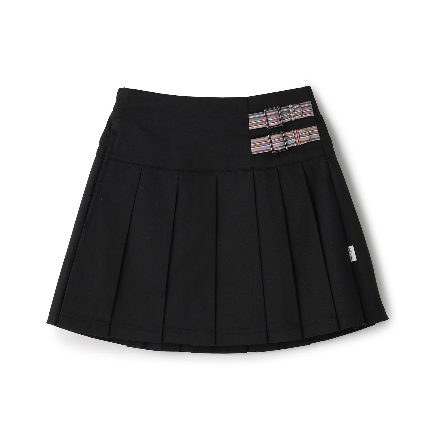 ラップ風プリーツスカート