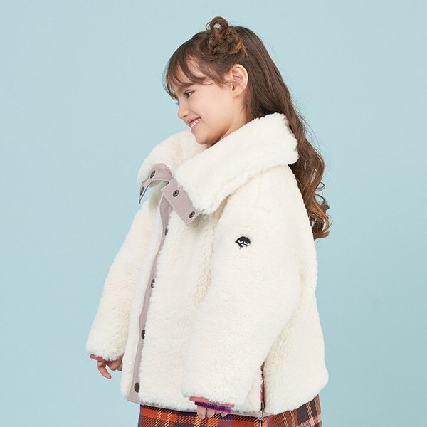 キッズ エコファーリバーシブルブルゾン