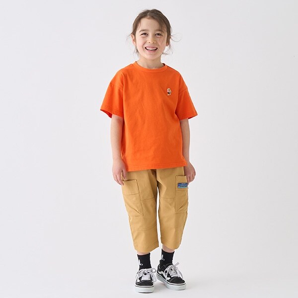 サイドポケットクロップドチノ