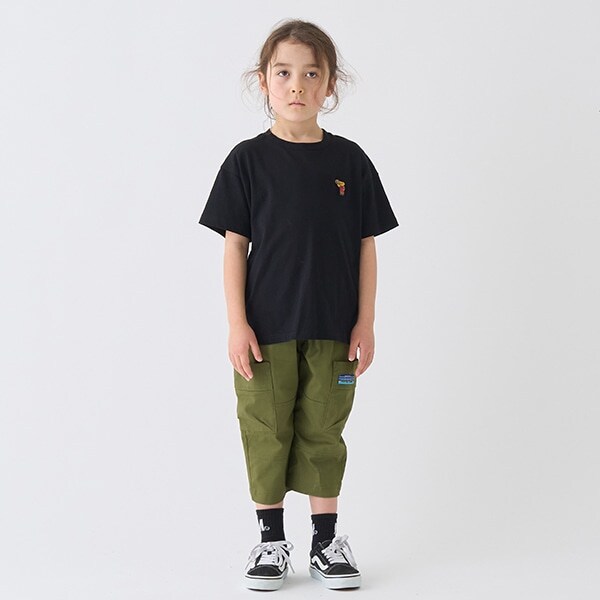 サイドポケットクロップドチノ