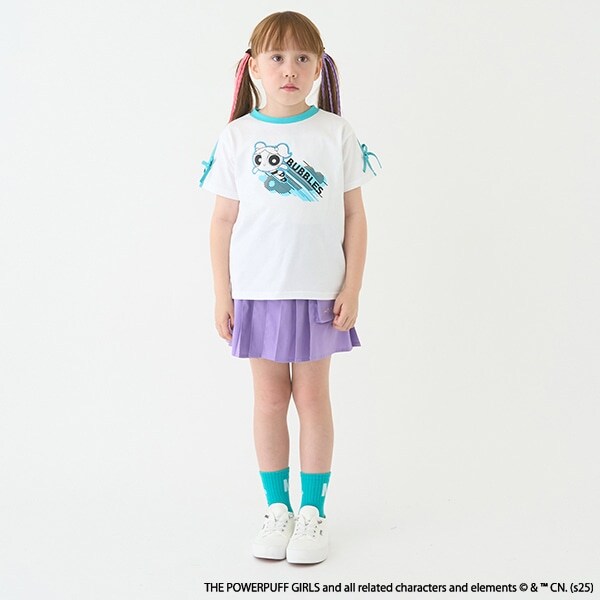 変形プリーツスカート