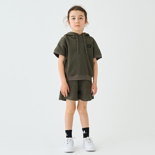 ワッフルカットショートパンツ