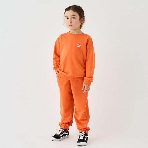 【防汚加工】裏毛イージーパンツ