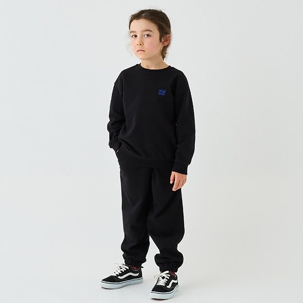 【防汚加工】裏毛イージーパンツ