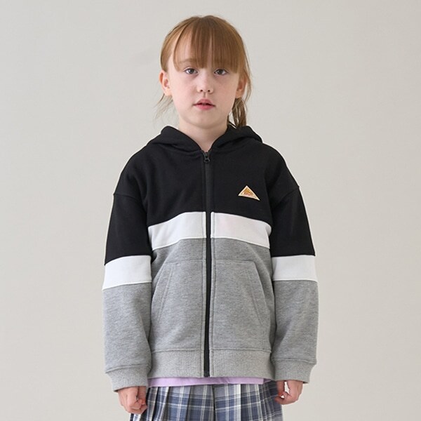 【KELTY】裏毛キリカエZIPパーカー