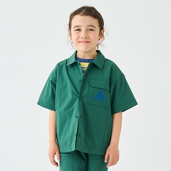 【4WAY】ストレッチハーフスリーブシャツ