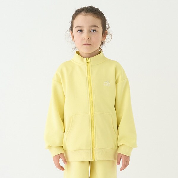 【撥水】ポンチZIPスタンドカラー