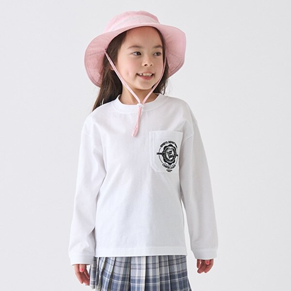 【防汚加工】天竺アソートプリントカレッジTシャツ