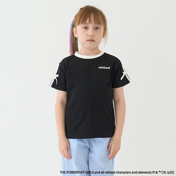 【防汚加工】【パワーパフ ガールズ】短丈Tシャツ