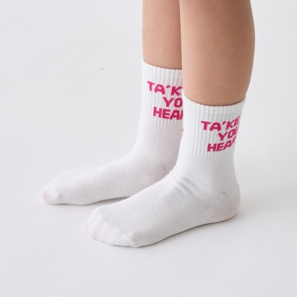 レタリングアソートソックス