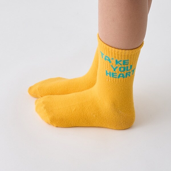 レタリングアソートソックス