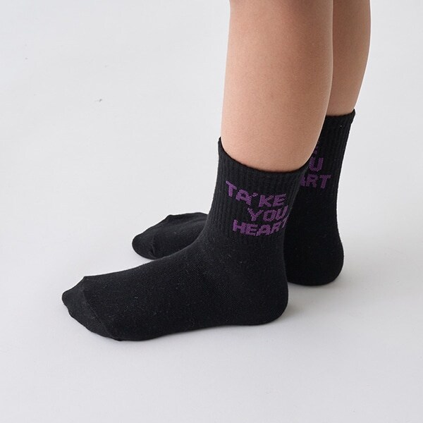 レタリングアソートソックス