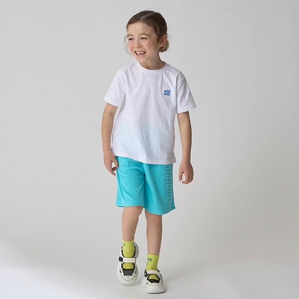 エンボス4分丈ハーフパンツ