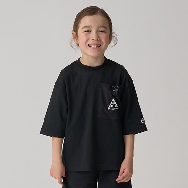 【吸水速乾】巾着ポケットTシャツ