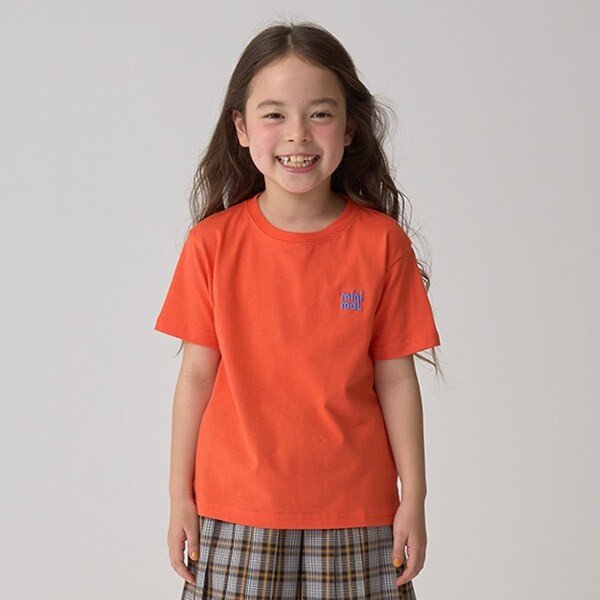 【防汚撥水】ワンポイント刺しゅうTシャツ