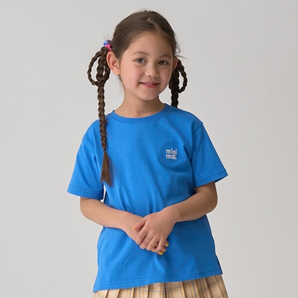 【防汚撥水】ワンポイント刺しゅうTシャツ