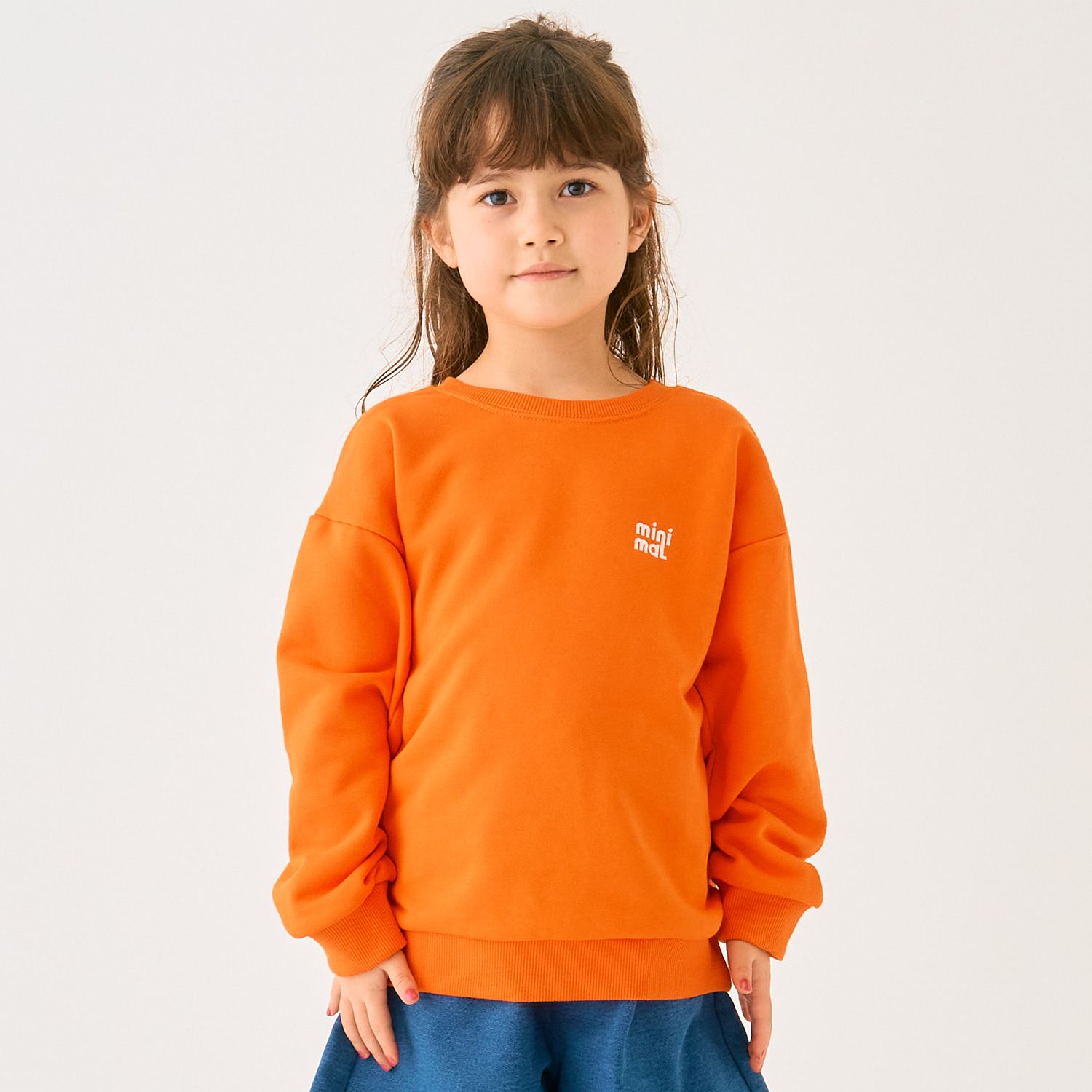 ワンポイント裏毛プルオーバー