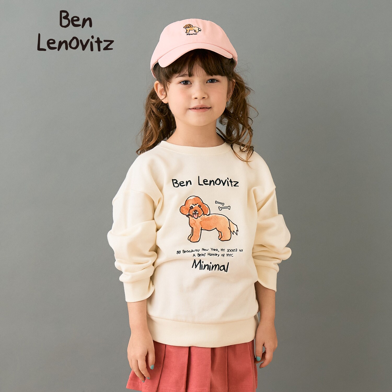 【ベンレノヴィッツ】DOGロゴプルオーバー