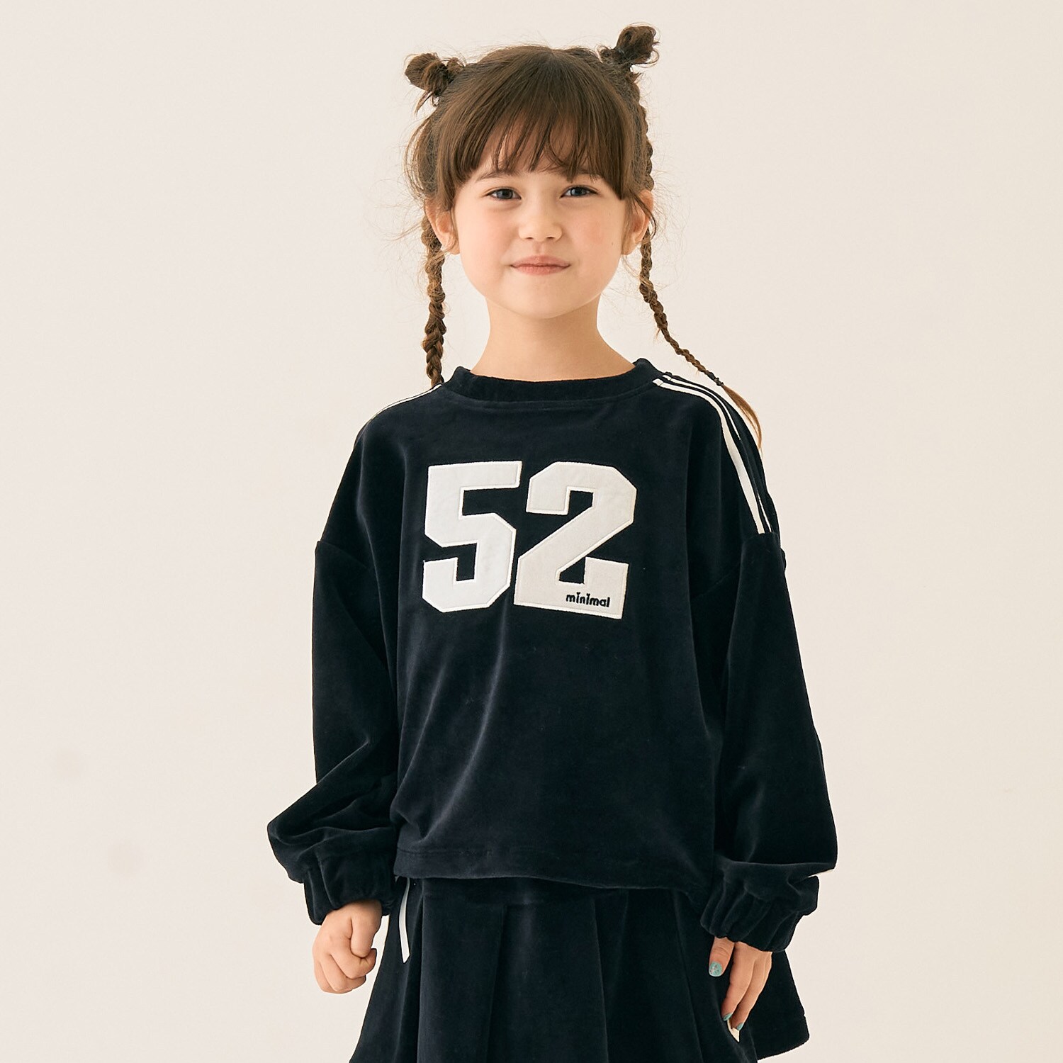 短丈ベロアトレーナー