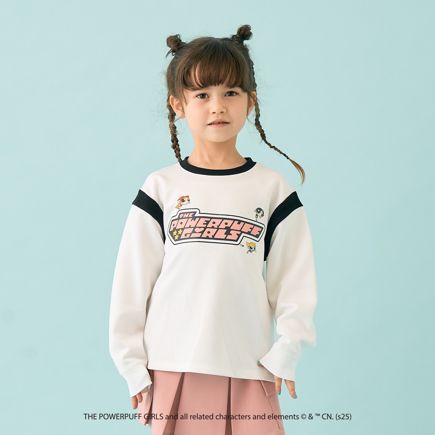 【防汚加工】【パワーパフ ガールズ】ポンチロゴクルー
