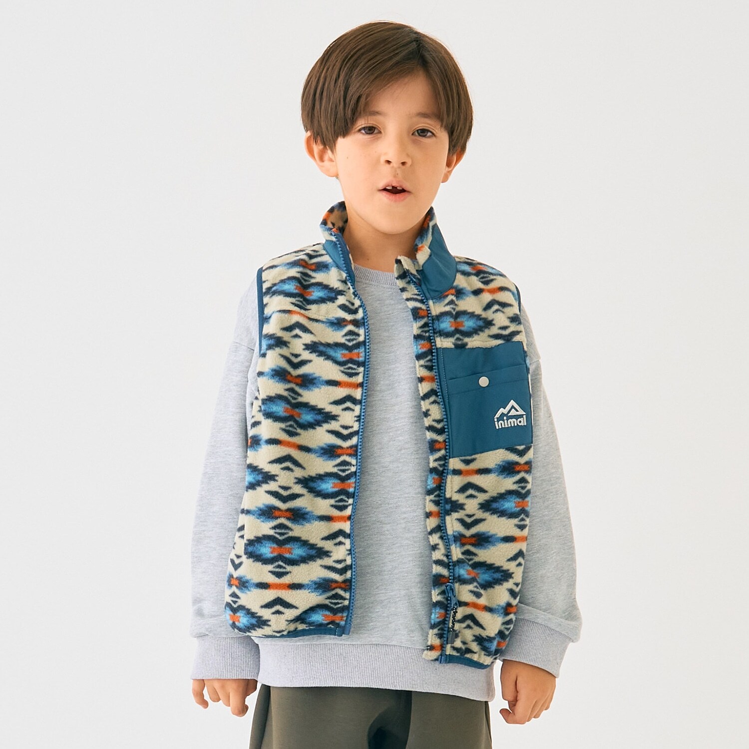 フリースベスト