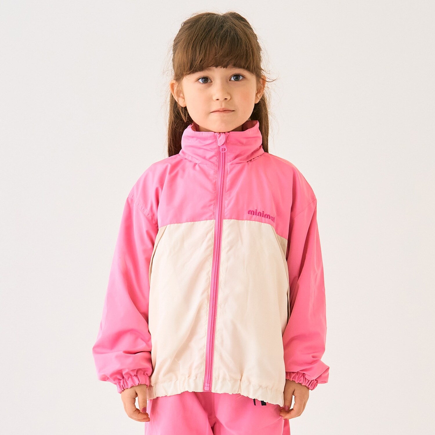 バイカラーブルゾン