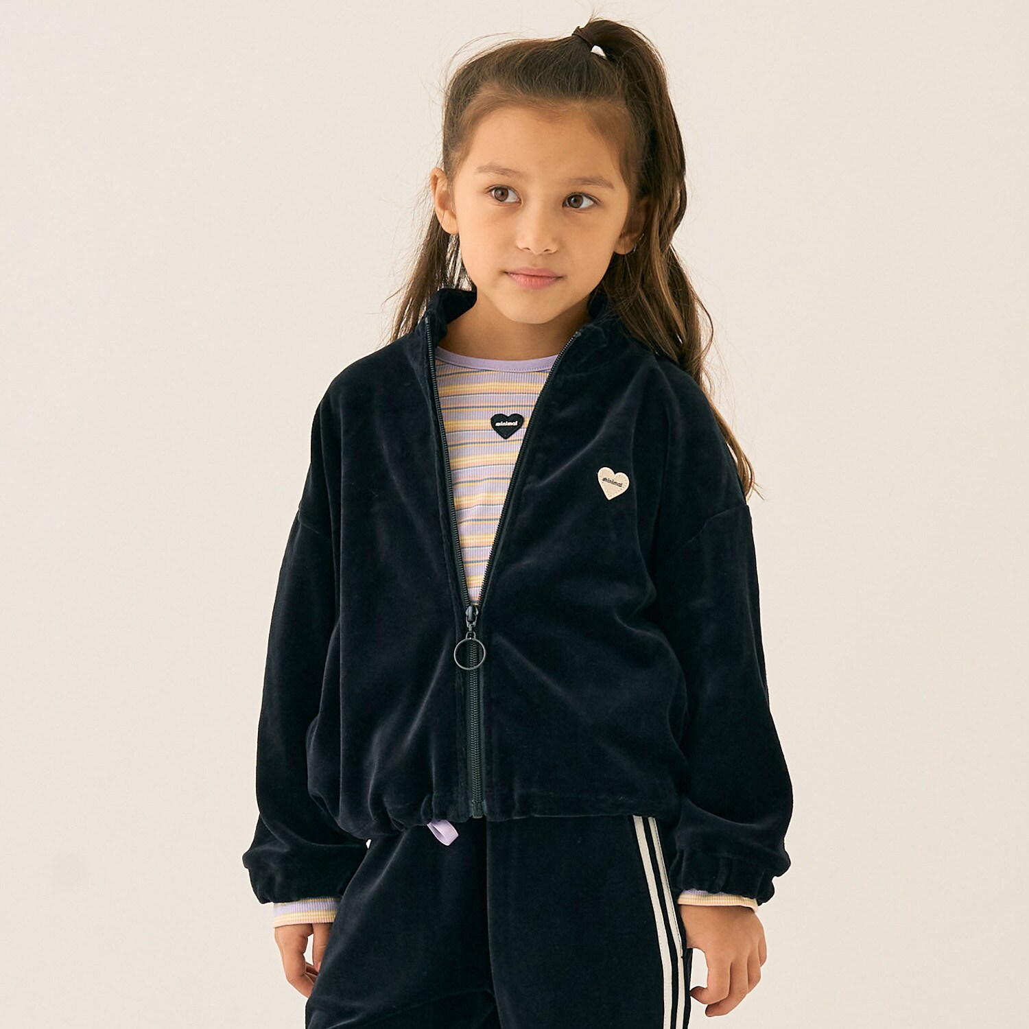 ベロアトラックジャケット