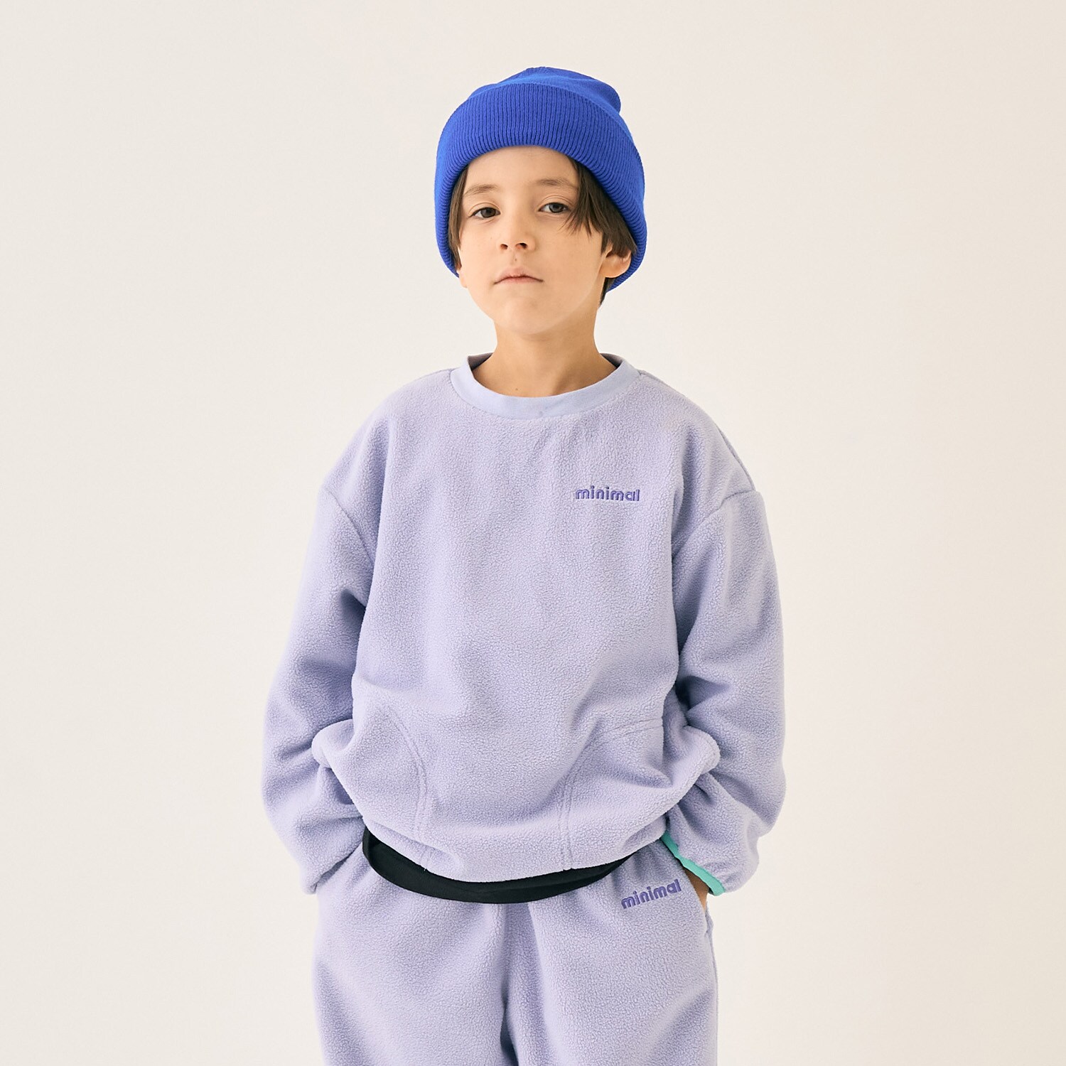 フリースプルオーバー