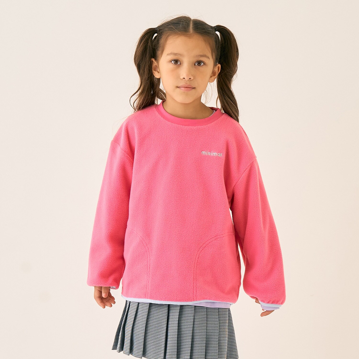 フリースプルオーバー