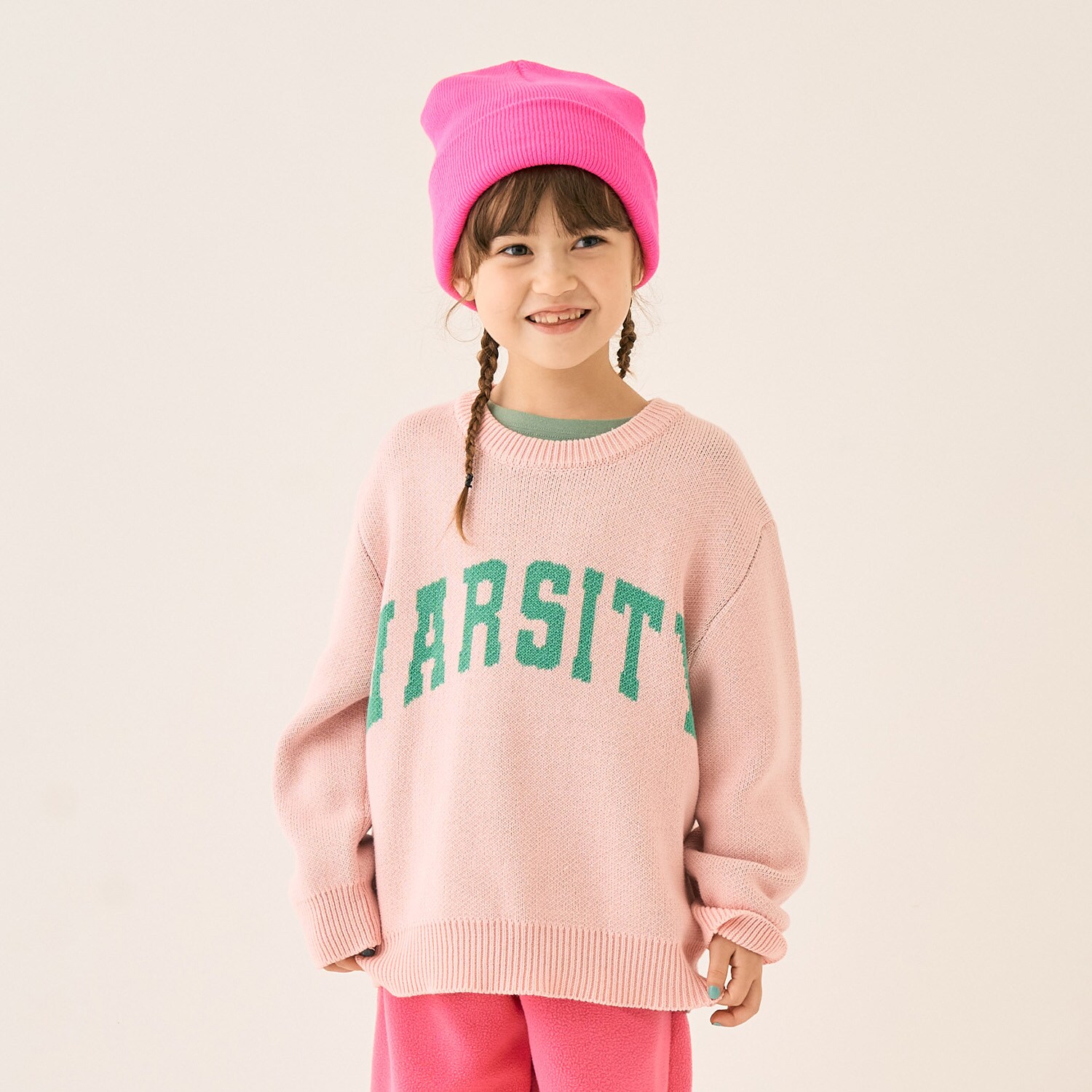 【マシンウォッシャブル】ロゴニット