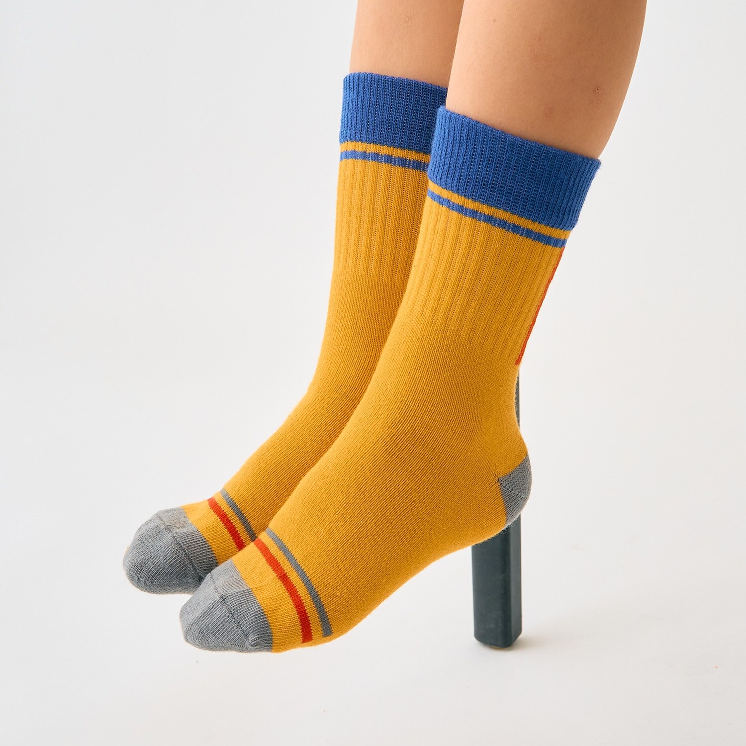 バイカラーソックス