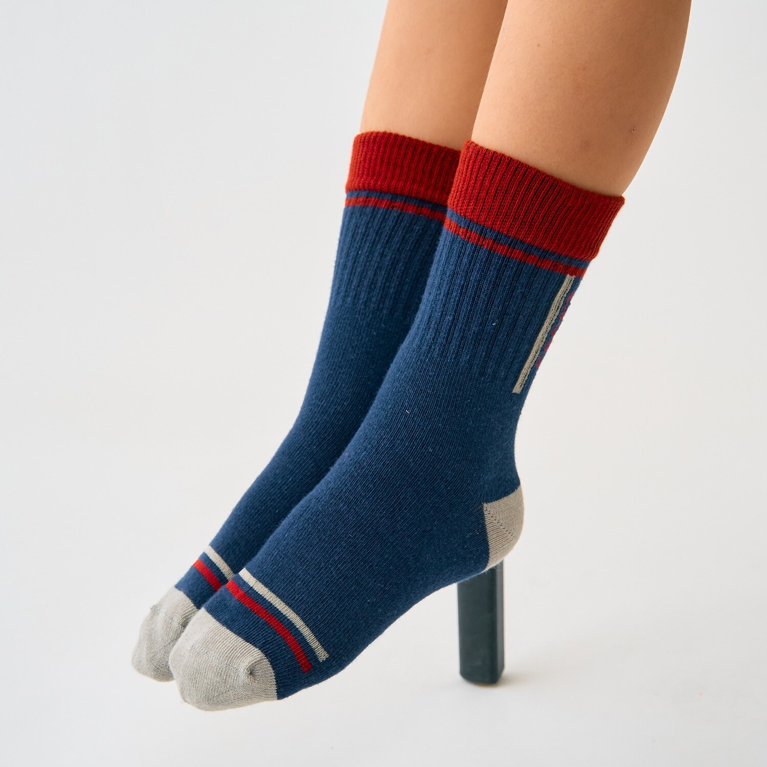 バイカラーソックス