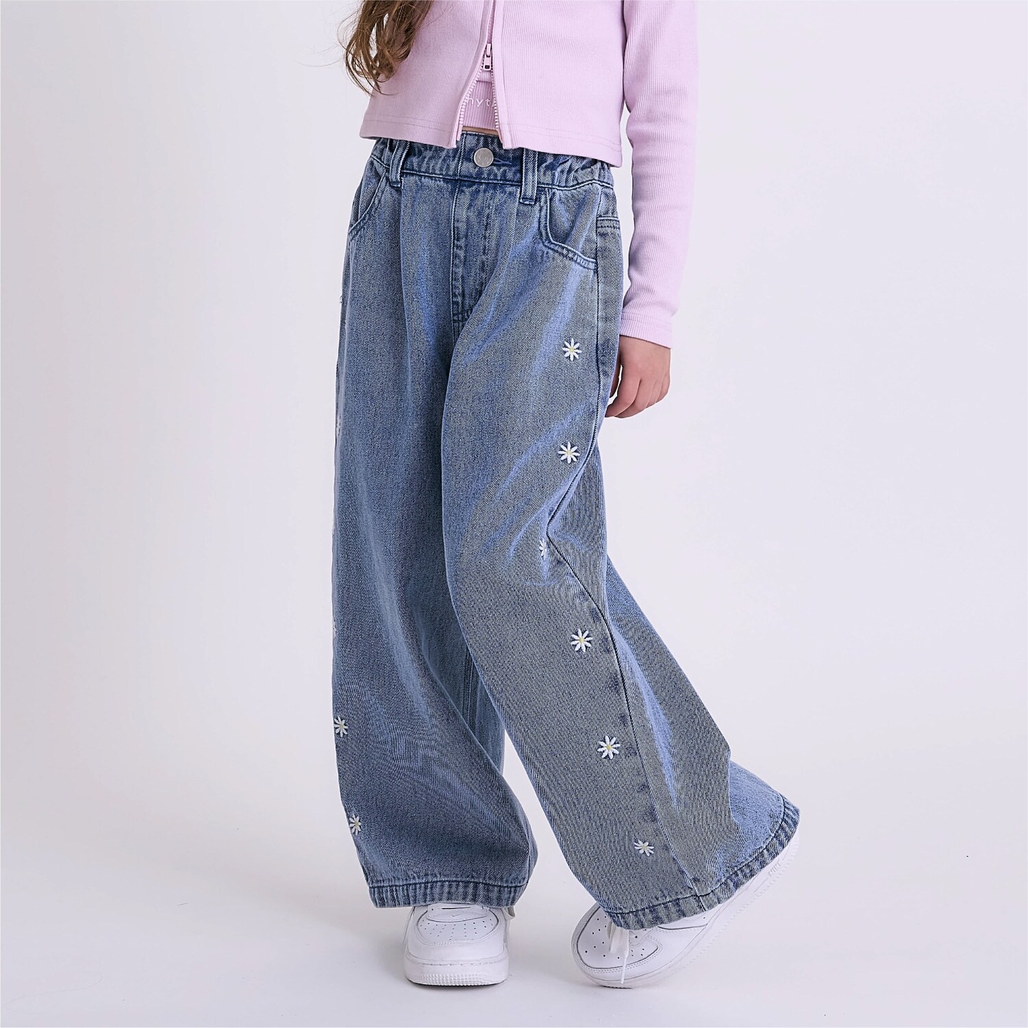 グラフィックアソートデニムパンツ