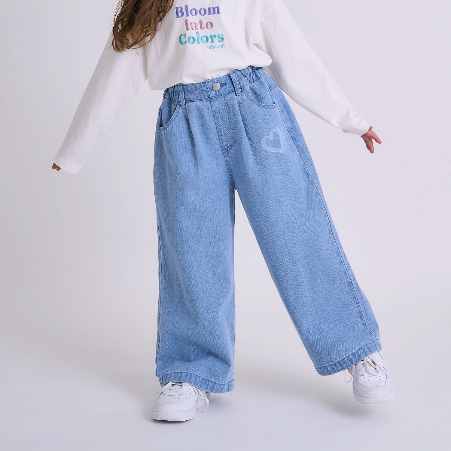 グラフィックアソートデニムパンツ