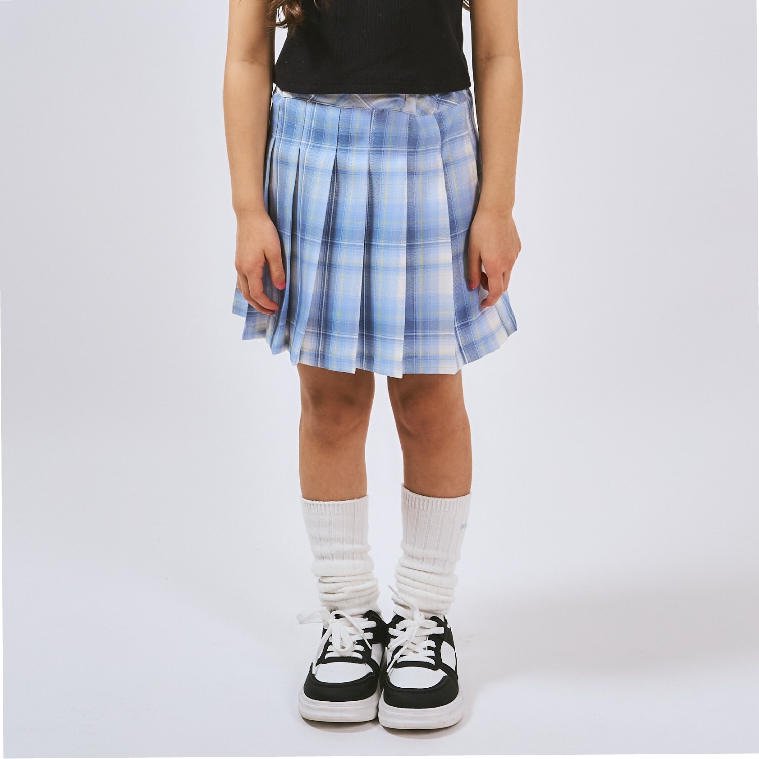 【インナーパンツつき】チェックプリーツスカート