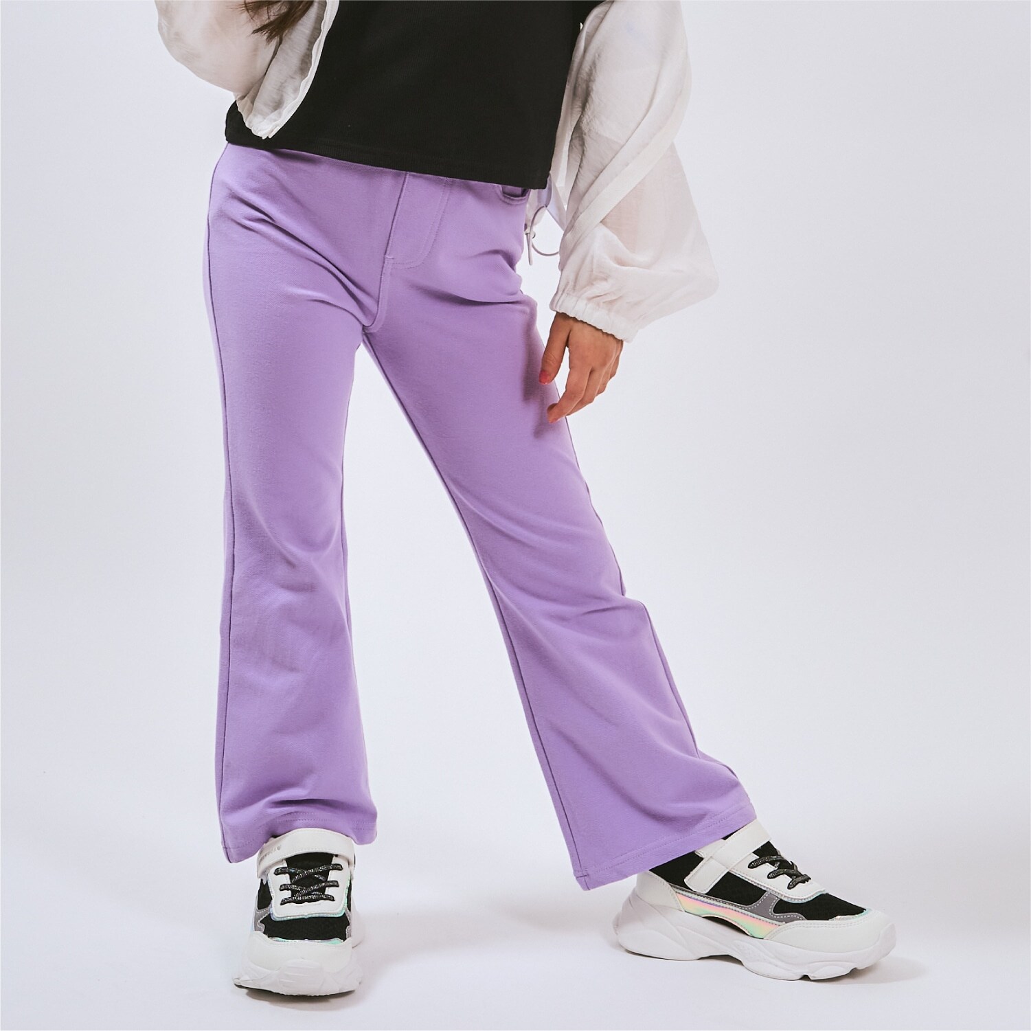 『4WAYストレッチ』スタイルアップフレアパンツ