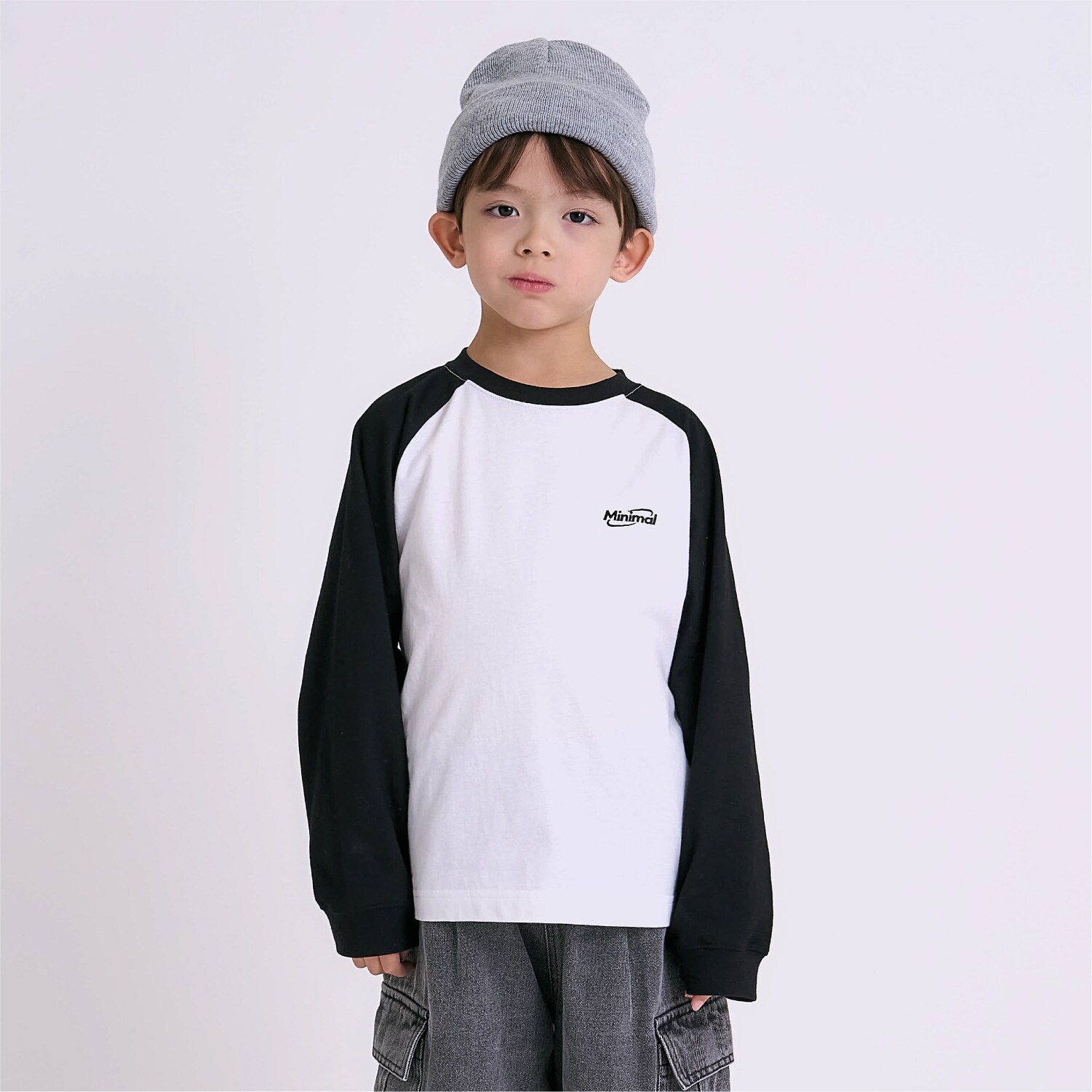 【DailyME】C100/防汚/ラグラン長Ｔ