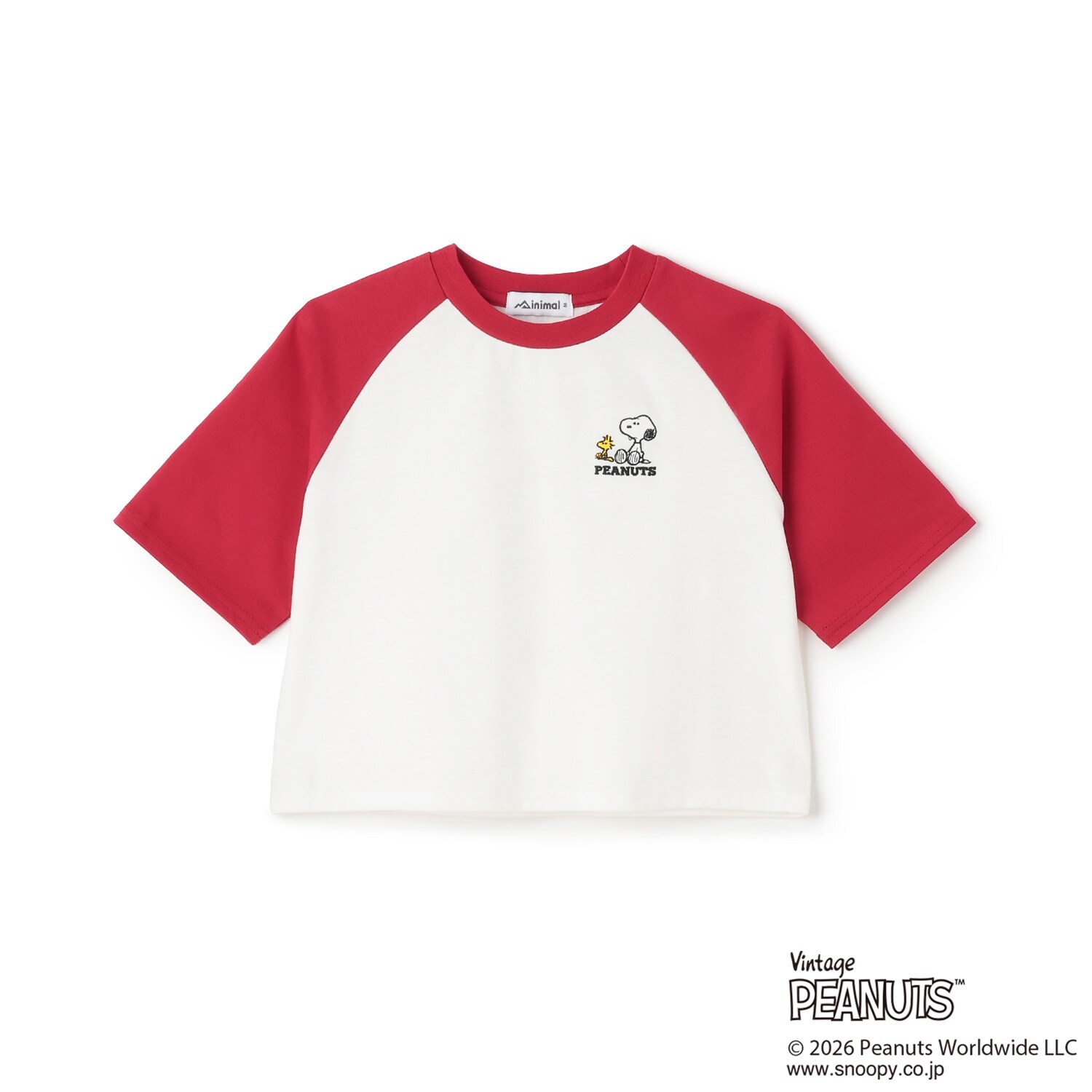 【SNOOPY】ラグランTシャツ