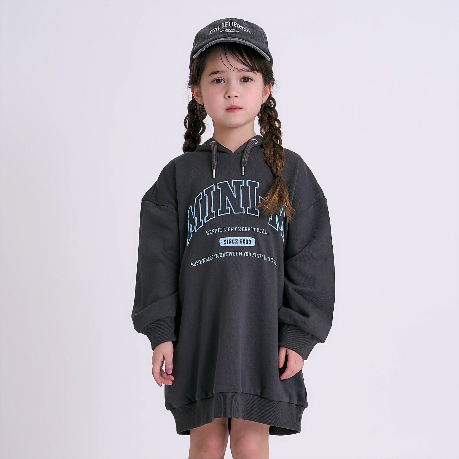 【吸水速乾】パーカーワンピース