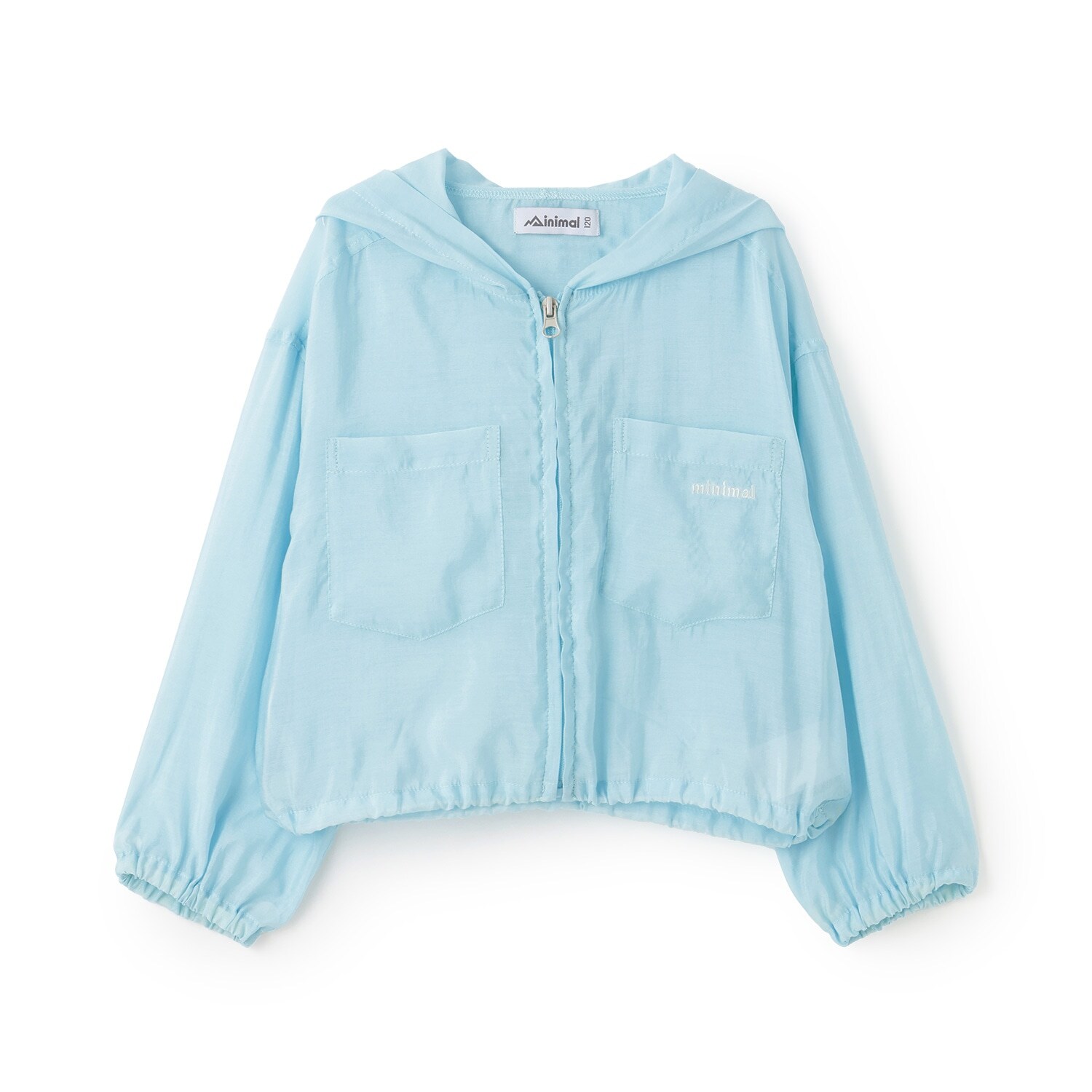 【UVカット】【冷房対策】シアーパーカー