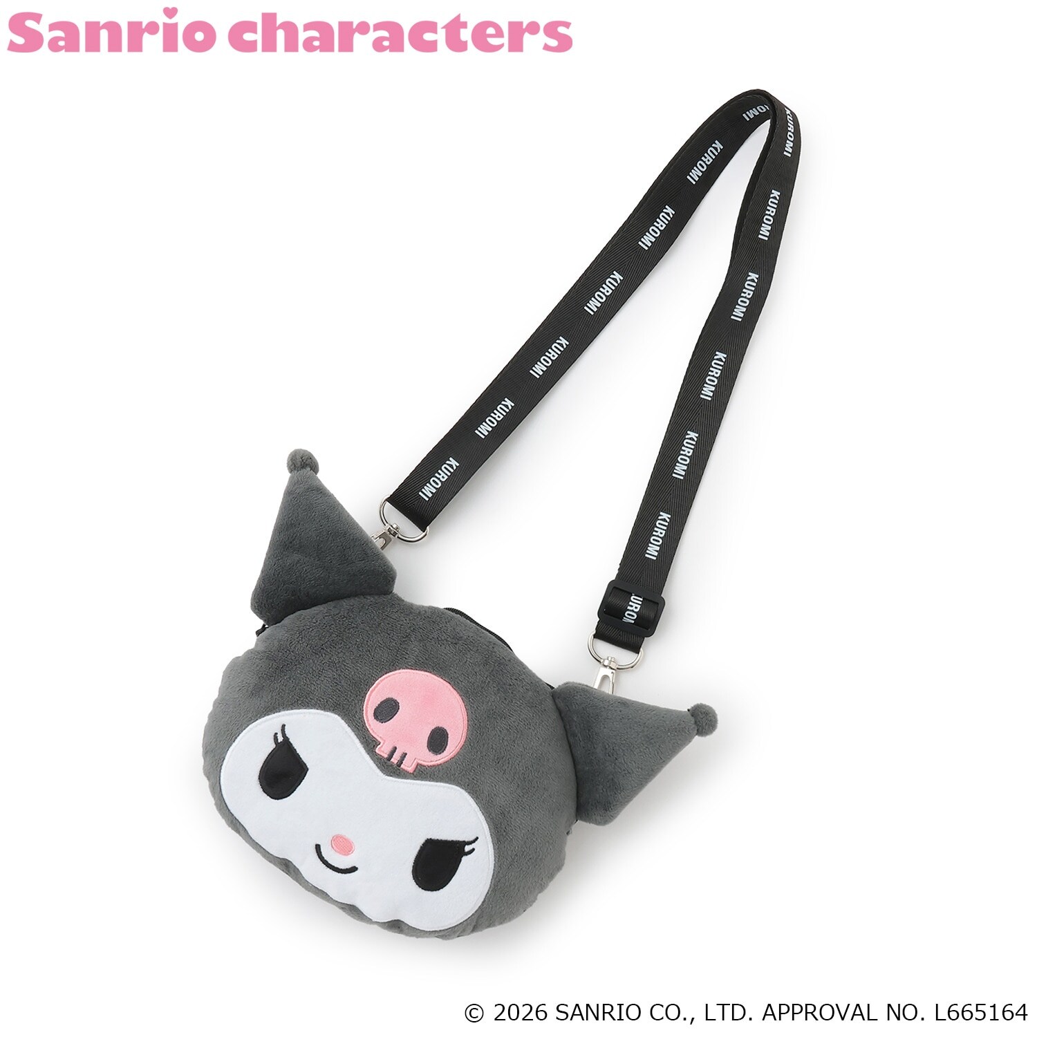 【サンリオキャラクターズ】フェイスショルダーバッグ