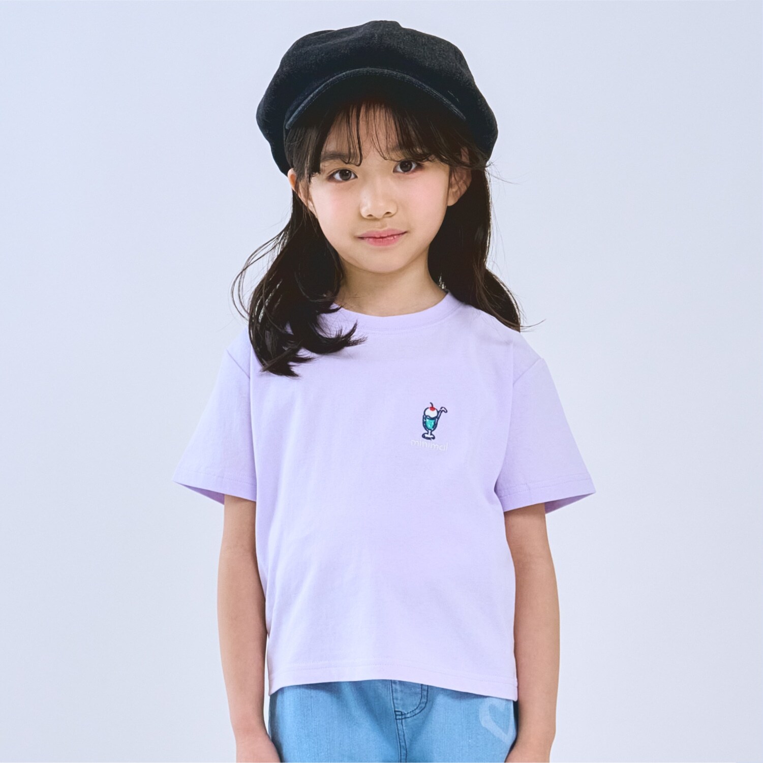 【綿100】プチプラワンポイント半袖Tシャツ