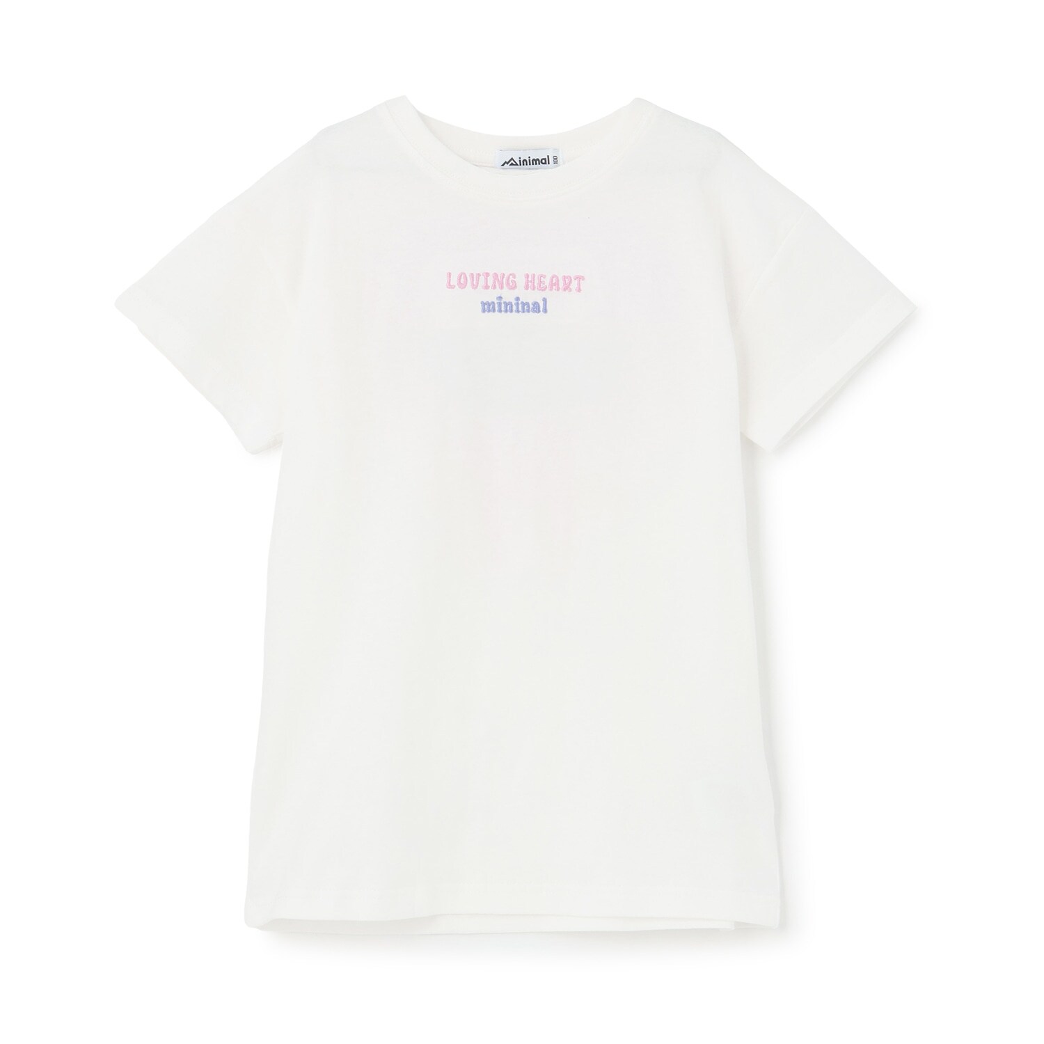 【綿100%】【プチプラ】バックハート半袖Tシャツワンピース