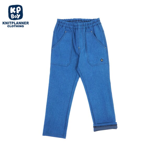 インディゴデニムニットパンツ(140~160)